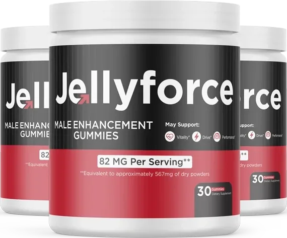 Three bottles of Jelly Force